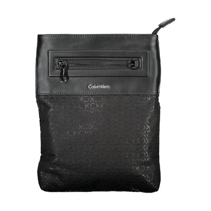 Calvin Klein Black Polyester Men's Shoulder Bag - HBPS Beauty & Fashion