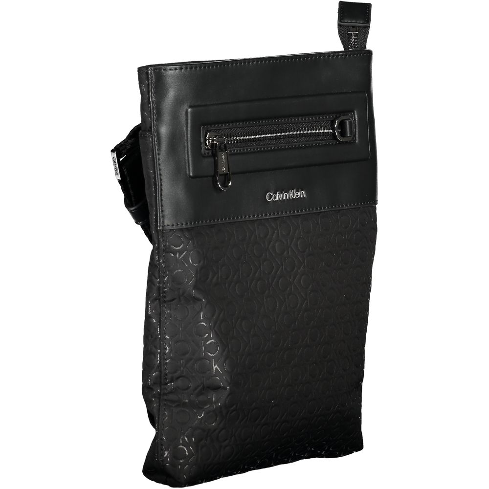 Calvin Klein Black Polyester Men's Shoulder Bag - HBPS Beauty & Fashion