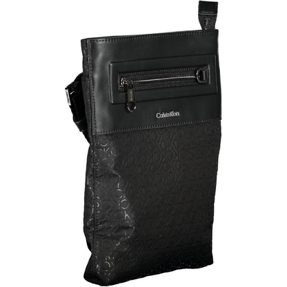 Calvin Klein Black Polyester Men's Shoulder Bag - HBPS Beauty & Fashion