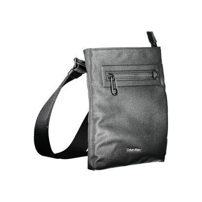 Calvin Klein Black Polyester Men's Shoulder Bag - HBPS Beauty & Fashion