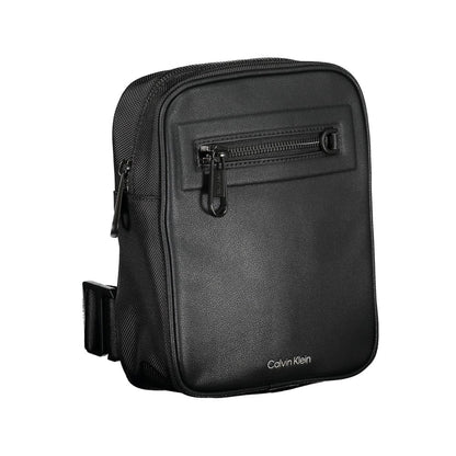 Calvin Klein Black Polyester Men's Shoulder Bag - HBPS Beauty & Fashion