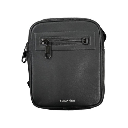 Calvin Klein Black Polyester Men's Shoulder Bag - HBPS Beauty & Fashion