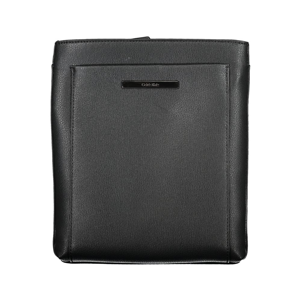 Calvin Klein Black Polyester Men's Shoulder Bag - HBPS Beauty & Fashion