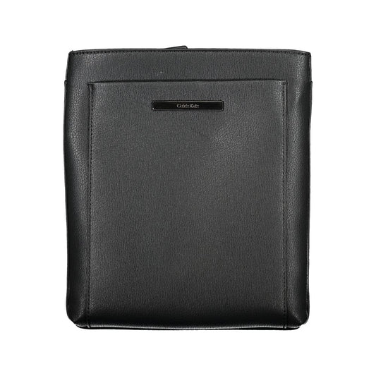 Calvin Klein Black Polyester Men's Shoulder Bag - HBPS Beauty & Fashion