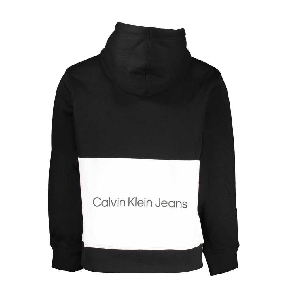 Calvin Klein Black Polyester Men's Sweatshirt - HBPS Beauty & Fashion