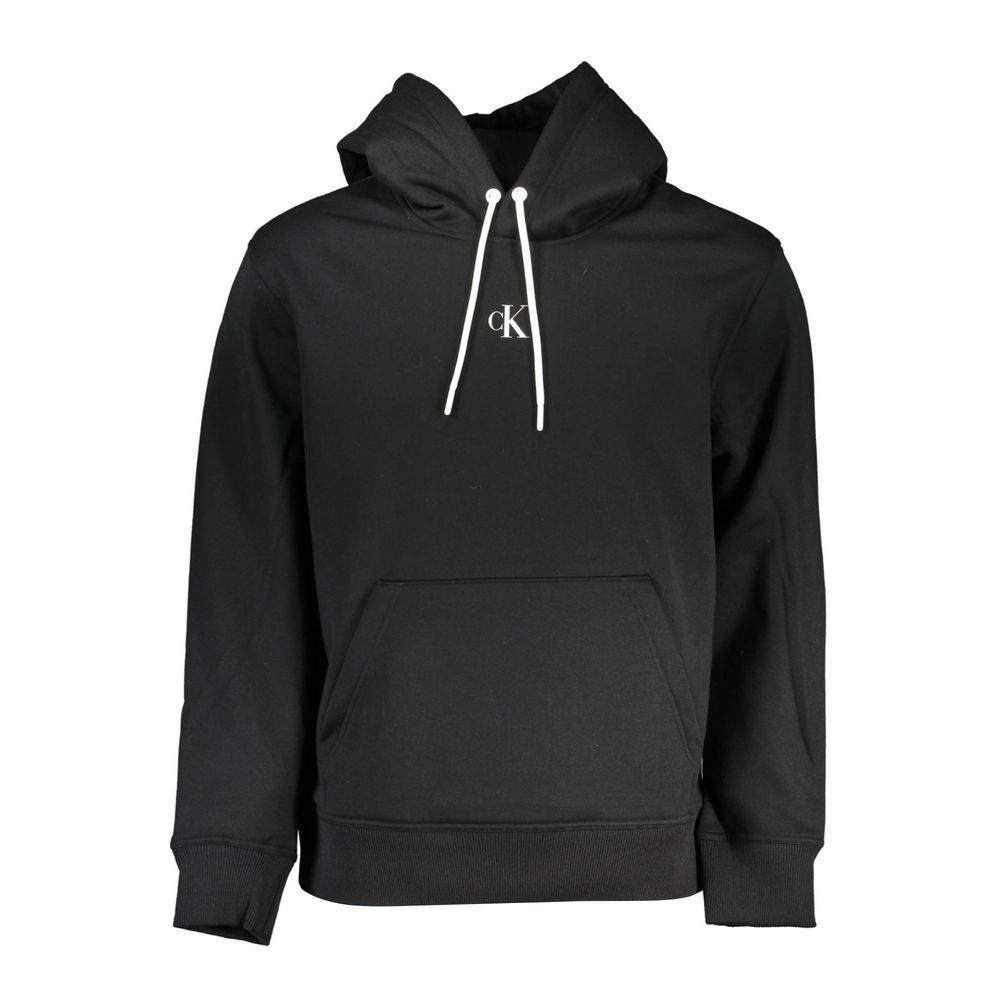 Calvin Klein Black Polyester Men's Sweatshirt - HBPS Beauty & Fashion