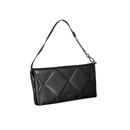 Calvin Klein Black Polyester Woman Handbag - HBPS Beauty & Fashion