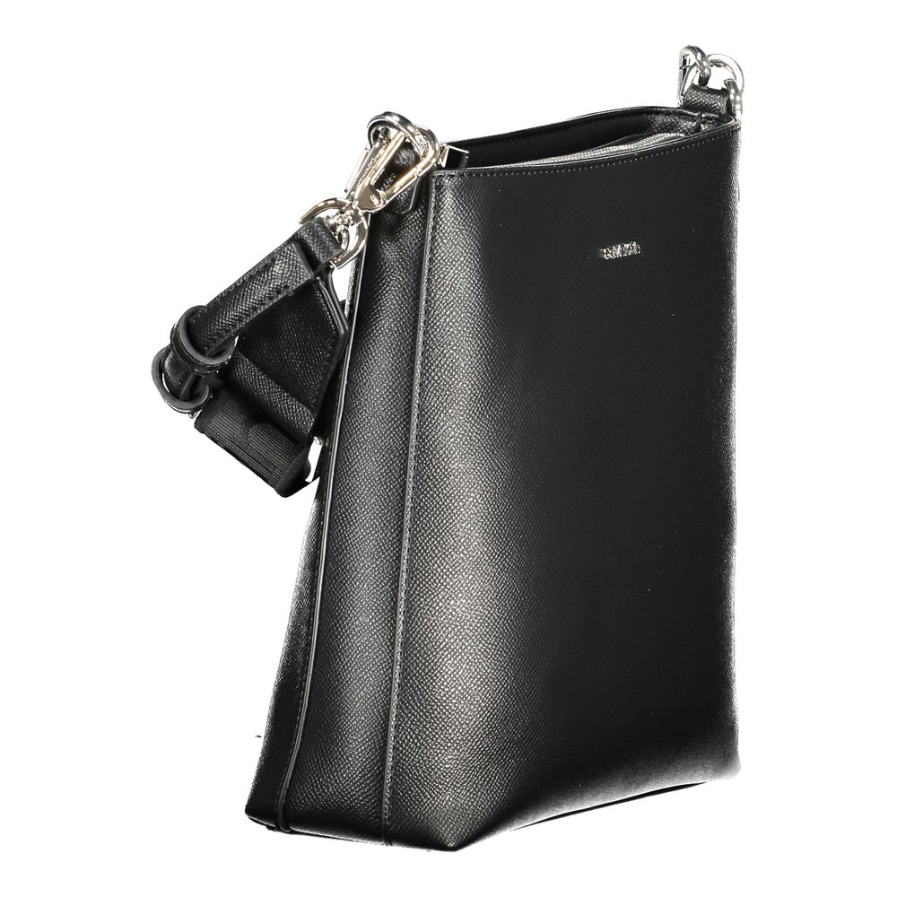 Calvin Klein Black Polyester Woman Shoulder Bag - HBPS Beauty & Fashion