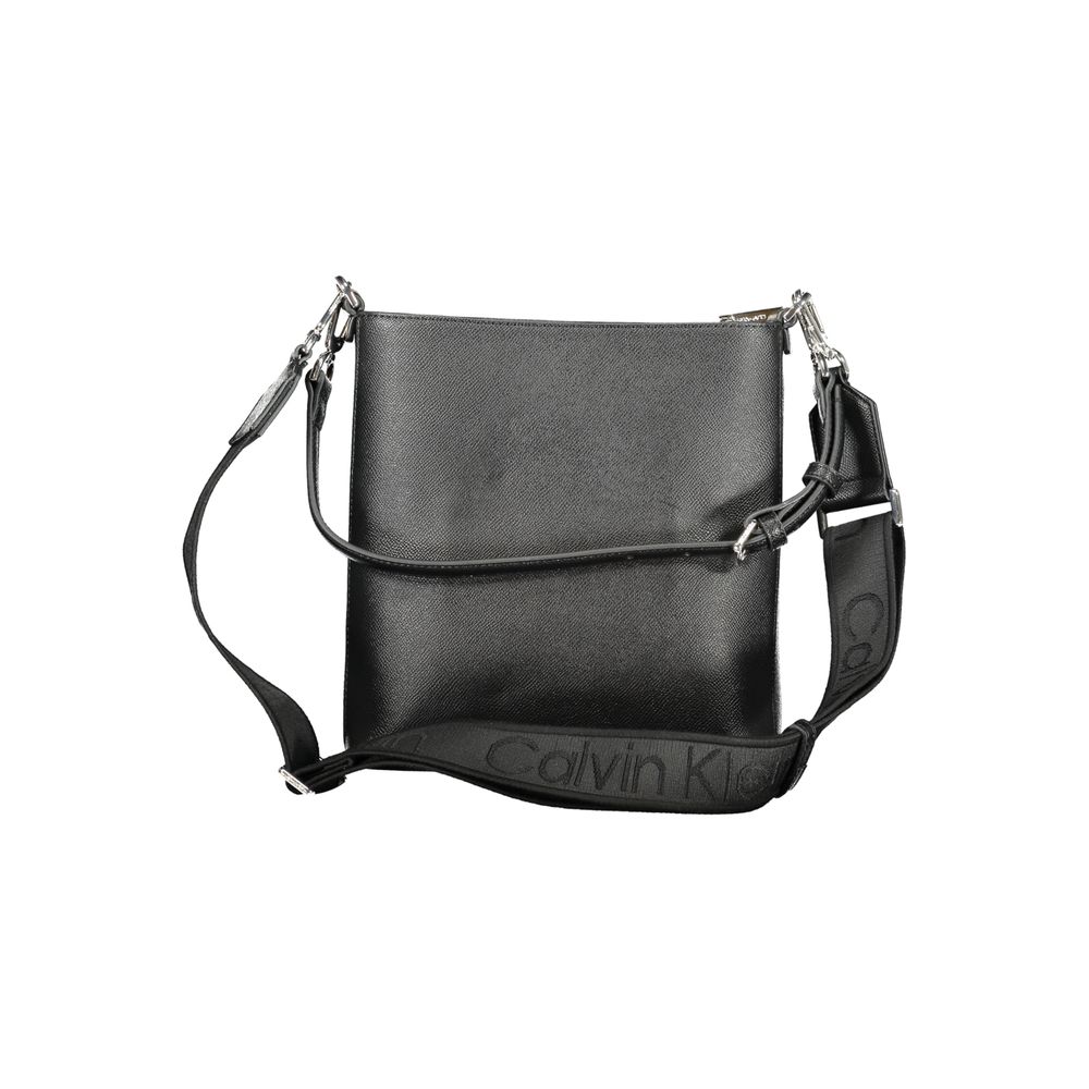 Calvin Klein Black Polyester Woman Shoulder Bag - HBPS Beauty & Fashion