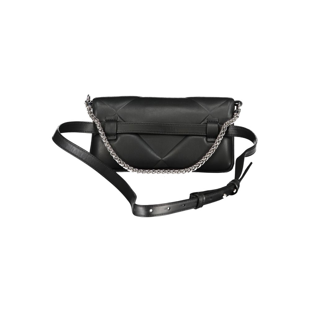 Calvin Klein Black Polyester Women Handbag - HBPS Beauty & Fashion