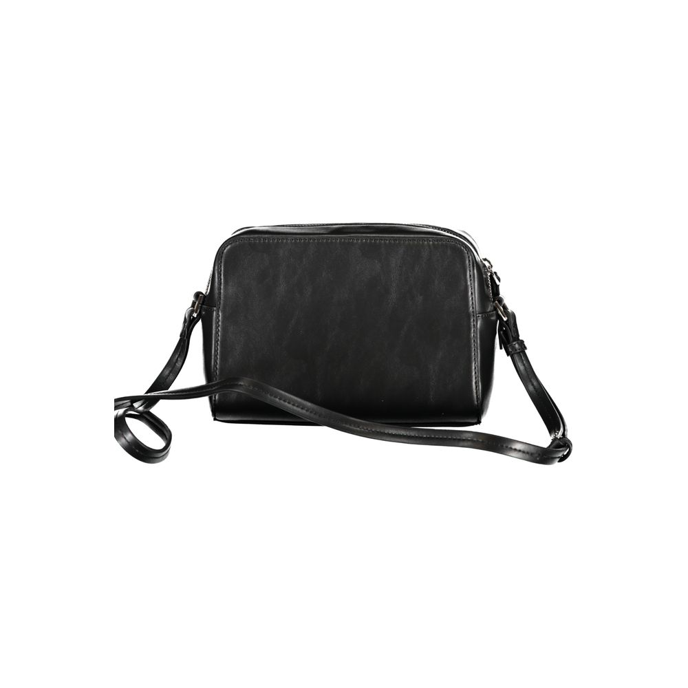 Calvin Klein Black Polyester Women Shoulder Bag - HBPS Beauty & Fashion