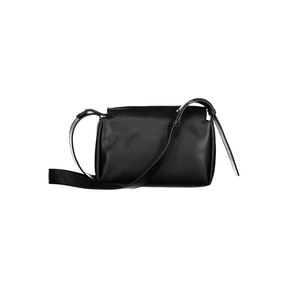 Calvin Klein Black Polyester Women Shoulder Bag - HBPS Beauty & Fashion