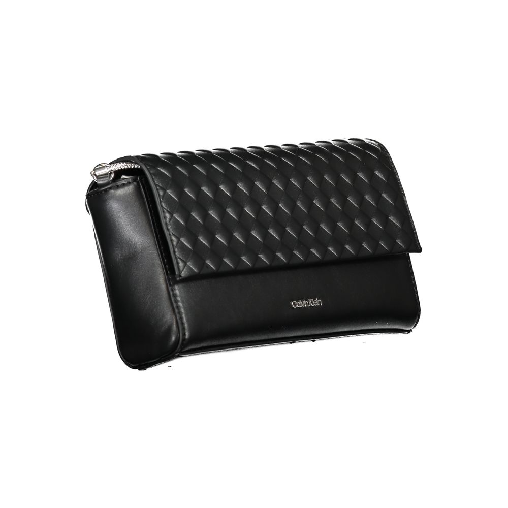 Calvin Klein "Black Polyester Women Shoulder Bag" - HBPS Beauty & Fashion