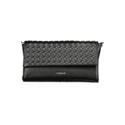 Calvin Klein "Black Polyester Women Shoulder Bag" - HBPS Beauty & Fashion