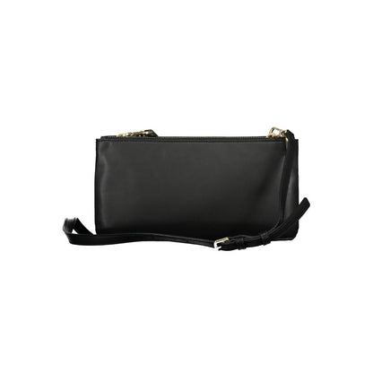 Calvin Klein Black Polyester Women Shoulder Bag - HBPS Beauty & Fashion