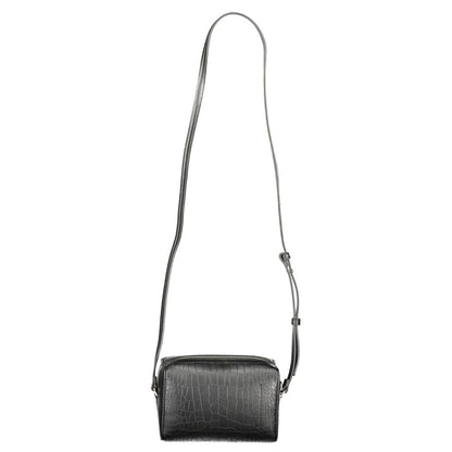 Calvin Klein Black Polyester Women Shoulder Bag - HBPS Beauty & Fashion