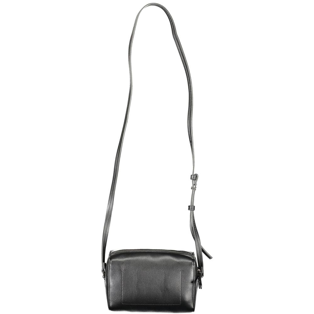 Calvin Klein Black Polyester Women Shoulder Bag - HBPS Beauty & Fashion