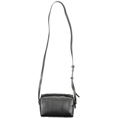 Calvin Klein Black Polyester Women Shoulder Bag - HBPS Beauty & Fashion