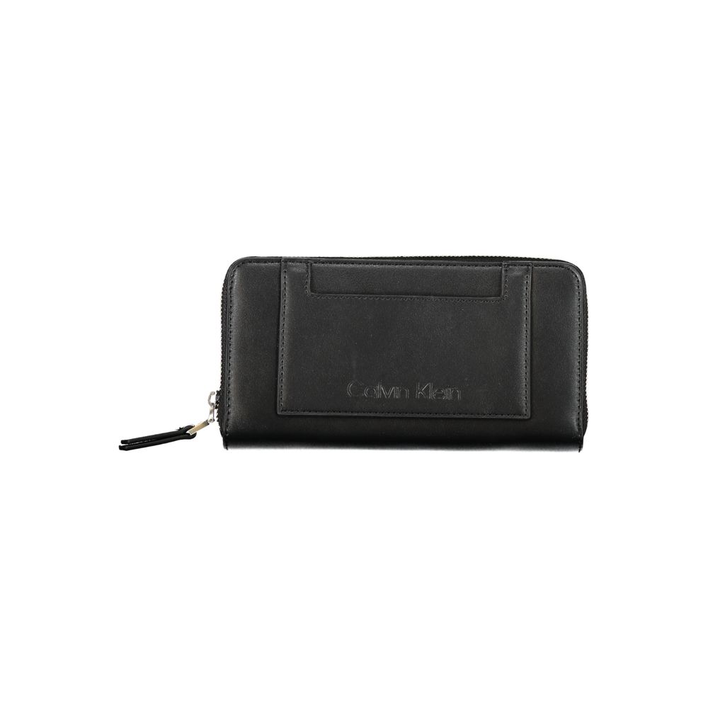 Calvin Klein Black Polyester Women Wallet - HBPS Beauty & Fashion