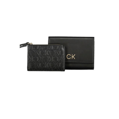 Calvin Klein Black Polyester Women Wallet - HBPS Beauty & Fashion