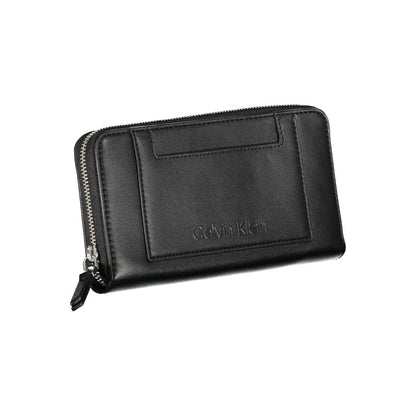Calvin Klein Black Polyester Women Wallet - HBPS Beauty & Fashion