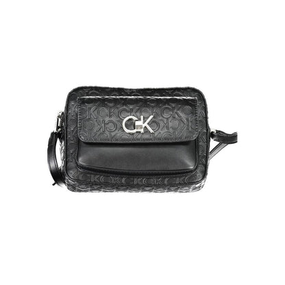 Calvin Klein Black Polyester Women's Shoulder Bag - HBPS Beauty & Fashion