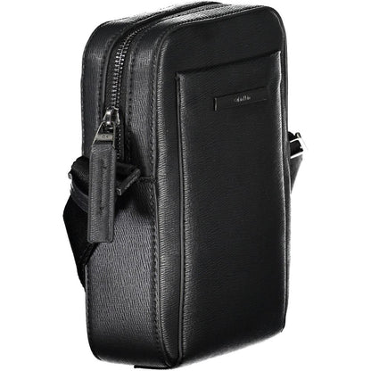 Calvin Klein Black Polyurethane Men Shoulder Bag - HBPS Beauty & Fashion