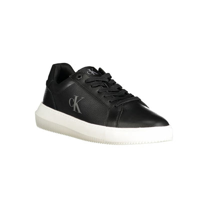 Calvin Klein Black Polyurethane Men Sneaker - HBPS Beauty & Fashion