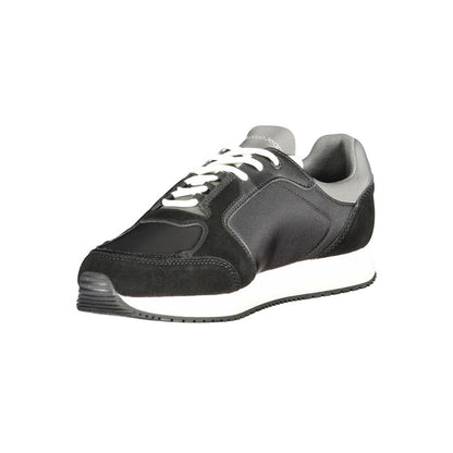 Calvin Klein Black Polyurethane Men Sneaker - HBPS Beauty & Fashion