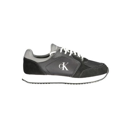 Calvin Klein Black Polyurethane Men Sneaker - HBPS Beauty & Fashion