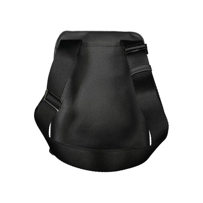 Calvin Klein Black Polyurethane Men's Shoulder Bag - HBPS Beauty & Fashion