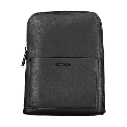 Calvin Klein Black Polyurethane Men's Shoulder Bag - HBPS Beauty & Fashion