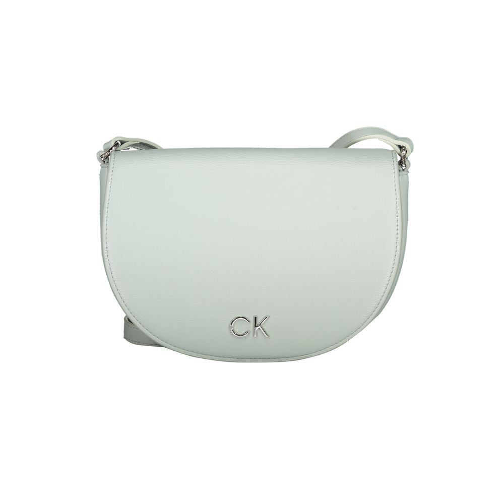 Calvin Klein Black Polyurethane Women Handbag - HBPS Beauty & Fashion