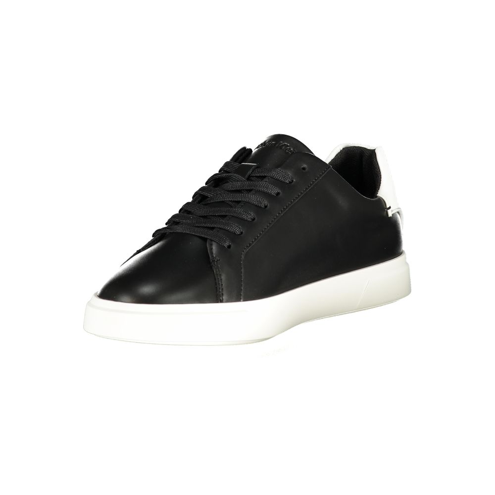 Calvin Klein Black Polyurethane Women Sneaker - HBPS Beauty & Fashion