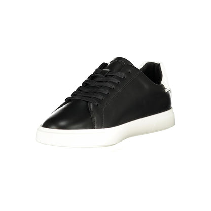 Calvin Klein Black Polyurethane Women Sneaker - HBPS Beauty & Fashion