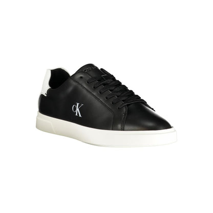 Calvin Klein Black Polyurethane Women Sneaker - HBPS Beauty & Fashion