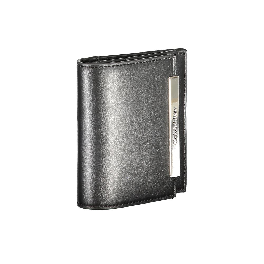 Calvin Klein Black Polyurethane Women Wallet - HBPS Beauty & Fashion
