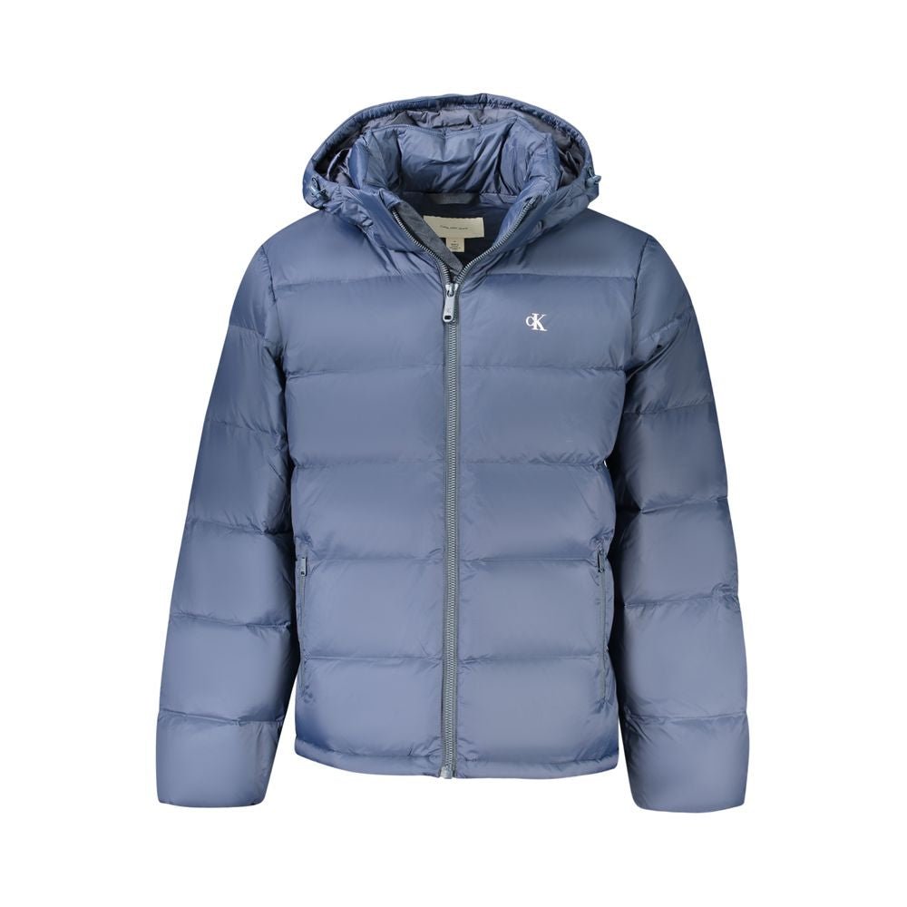 Calvin Klein Blu Poliammide Men's Jacket - HBPS Beauty & Fashion