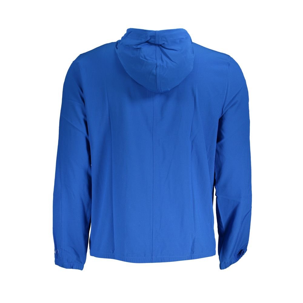 Calvin Klein Blue Polyester Men's Sports Jacket - HBPS Beauty & Fashion