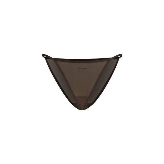 Calvin Klein Brown Nylon Pantie - HBPS Beauty & Fashion