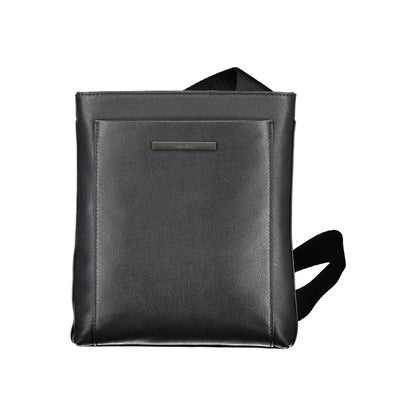 Calvin Klein Eco-Conscious Black Shoulder Bag with Logo - HBPS Beauty & Fashion