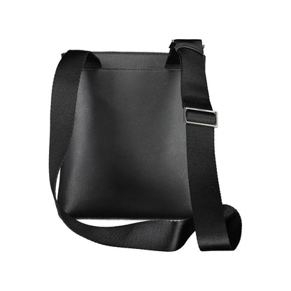 Calvin Klein Eco-Conscious Black Shoulder Bag with Logo - HBPS Beauty & Fashion