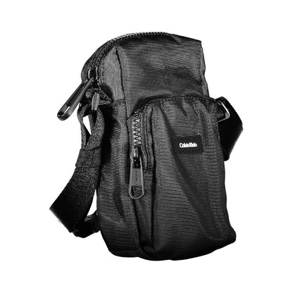 Calvin Klein Elegant Black Shoulder Bag with Chic Detailing - HBPS Beauty & Fashion