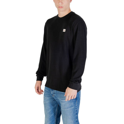 Calvin Klein Jeans Black Cotton Long Sleeve T-Shirt - HBPS Beauty & Fashion