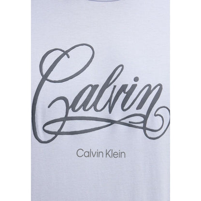 Calvin Klein Jeans Blue Cotton T-Shirt - HBPS Beauty & Fashion