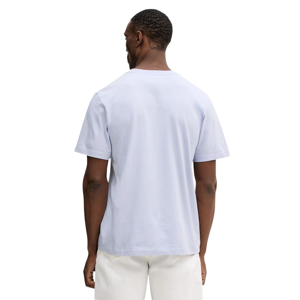 Calvin Klein Jeans Blue Cotton T-Shirt - HBPS Beauty & Fashion