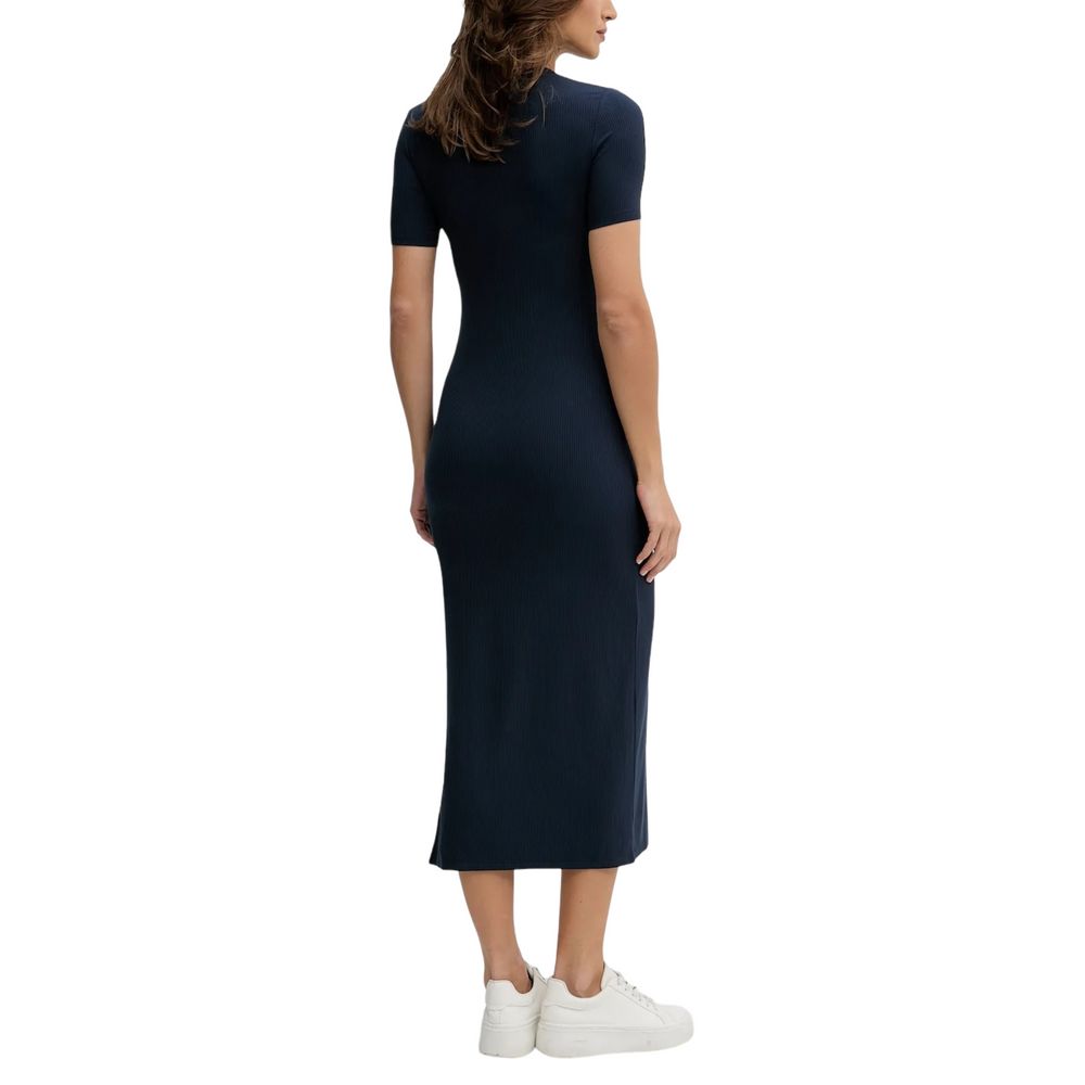 Calvin Klein Jeans Blue Modal Long Dress - HBPS Beauty & Fashion