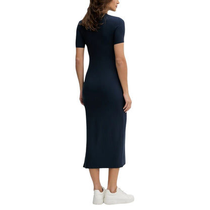 Calvin Klein Jeans Blue Modal Long Dress - HBPS Beauty & Fashion