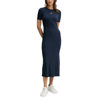 Calvin Klein Jeans Blue Modal Long Dress - HBPS Beauty & Fashion