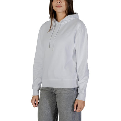 Calvin Klein Jeans White Cotton Hoodie - HBPS Beauty & Fashion